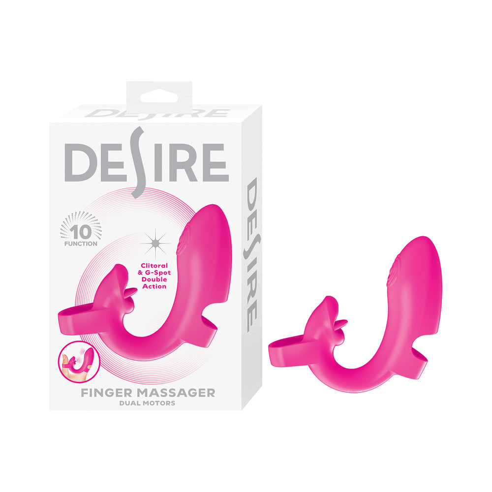 NASSTOYS - DESIRE FINGER MASSAGER PINK