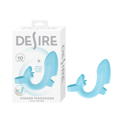 NASSTOYS - DESIRE FINGER MASSAGER BLUE