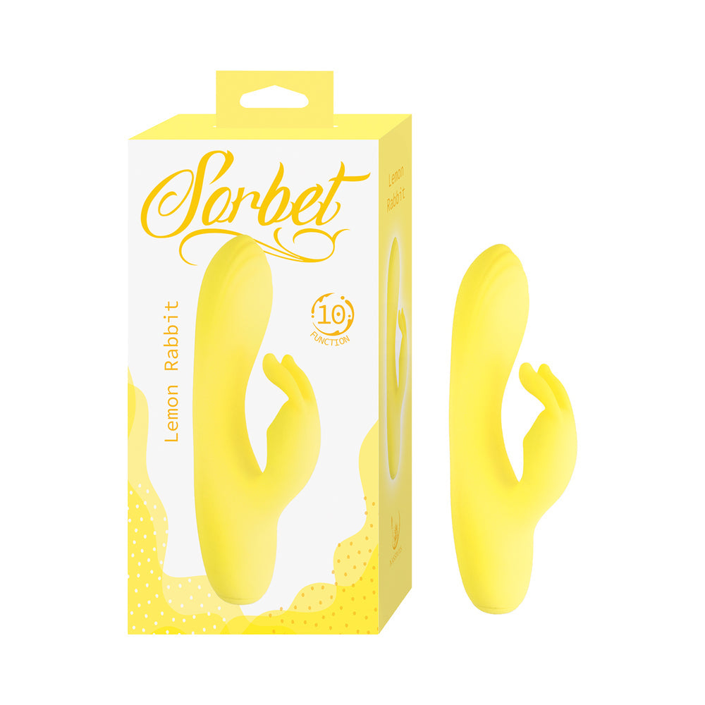 NASSTOYS - SORBET LEMON RABBIT YELLOW