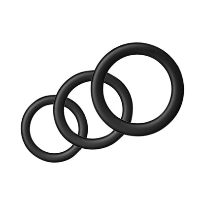 NASSTOYS - SILICONE RING 6 PACK RED&BLACK