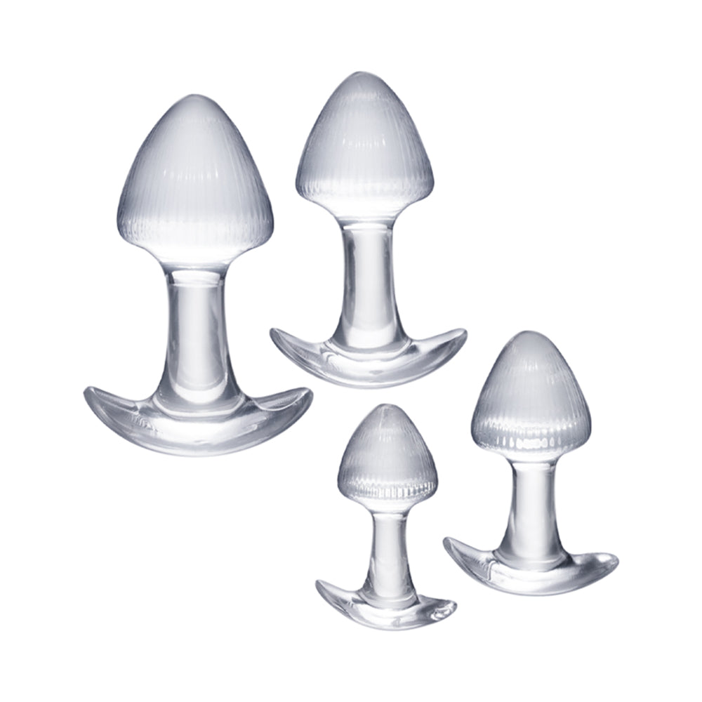 NASSTOYS - WALK AROUND TRAINER PLUGS 4-PIECE SET CLEAR