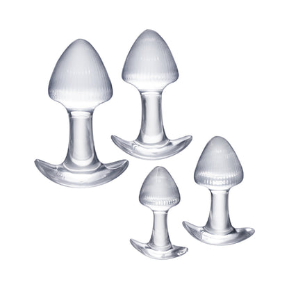 NASSTOYS - WALK AROUND TRAINER PLUGS 4-PIECE SET CLEAR