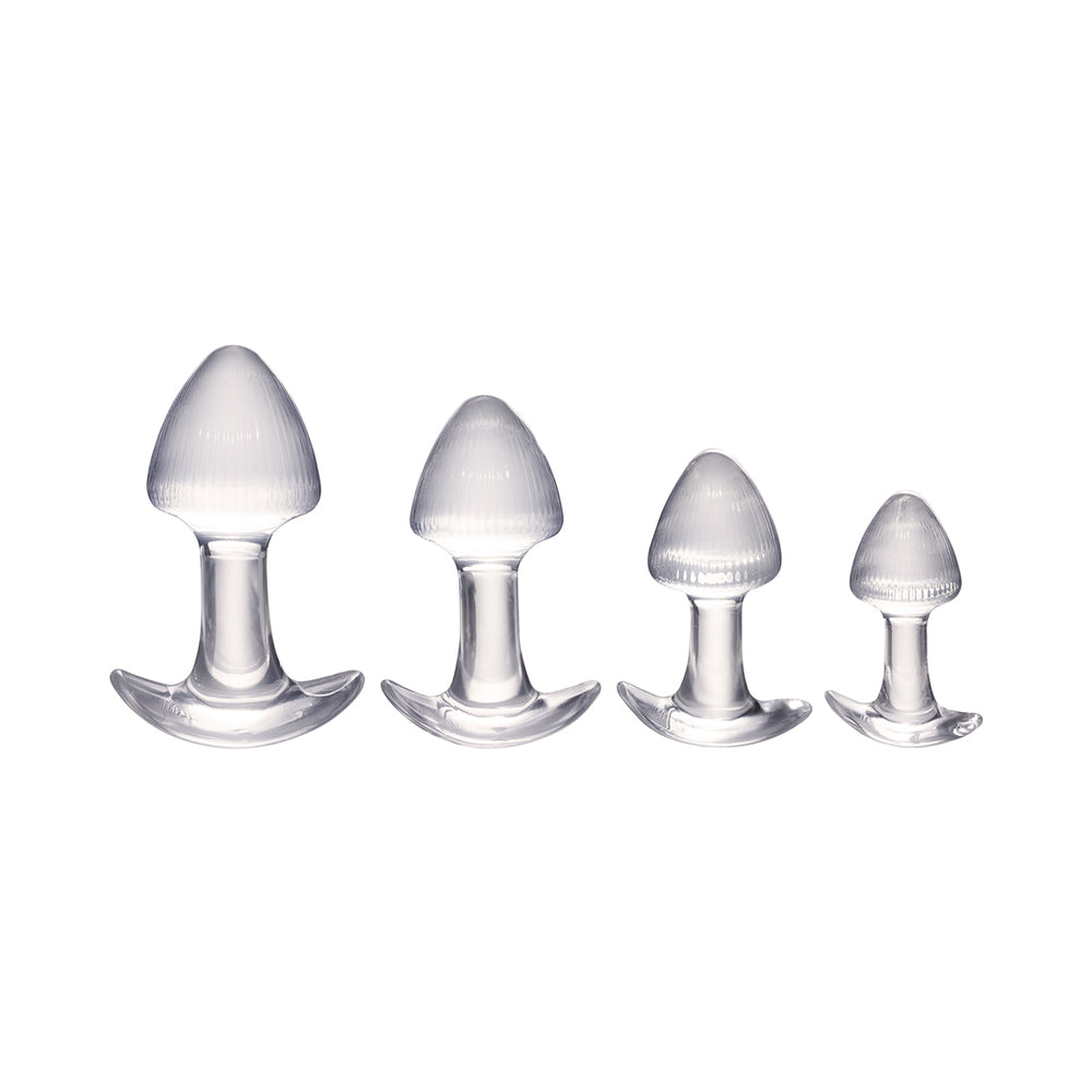 NASSTOYS - WALK AROUND TRAINER PLUGS 4-PIECE SET CLEAR