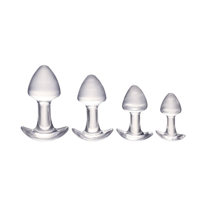 NASSTOYS - WALK AROUND TRAINER PLUGS 4-PIECE SET CLEAR