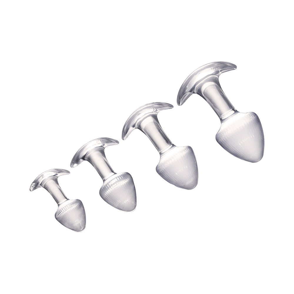 NASSTOYS - WALK AROUND TRAINER PLUGS 4-PIECE SET CLEAR