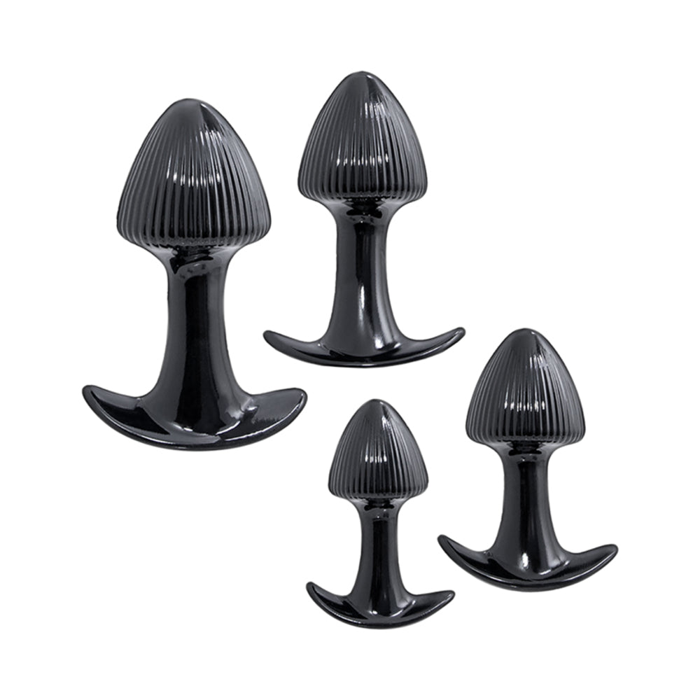 NASSTOYS - WALK AROUND TRAINER PLUGS 4-PIECE SET BLACK