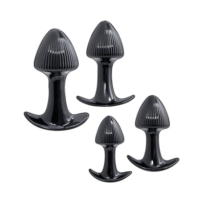 NASSTOYS - WALK AROUND TRAINER PLUGS 4-PIECE SET BLACK
