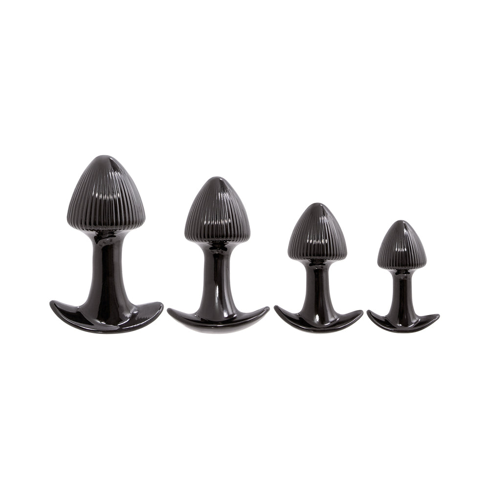 NASSTOYS - WALK AROUND TRAINER PLUGS 4-PIECE SET BLACK