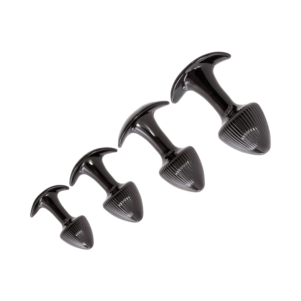 NASSTOYS - WALK AROUND TRAINER PLUGS 4-PIECE SET BLACK