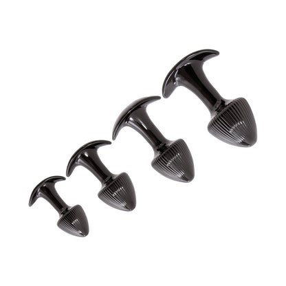 NASSTOYS - WALK AROUND TRAINER PLUGS 4-PIECE SET BLACK