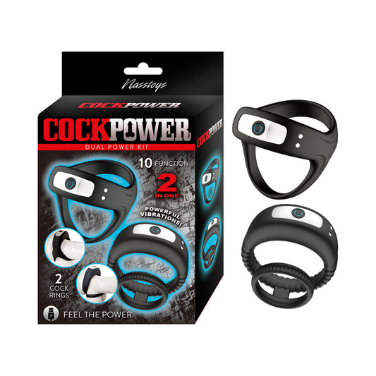 NASSTOYS - COCKPOWER DUAL POWER KIT BLACK