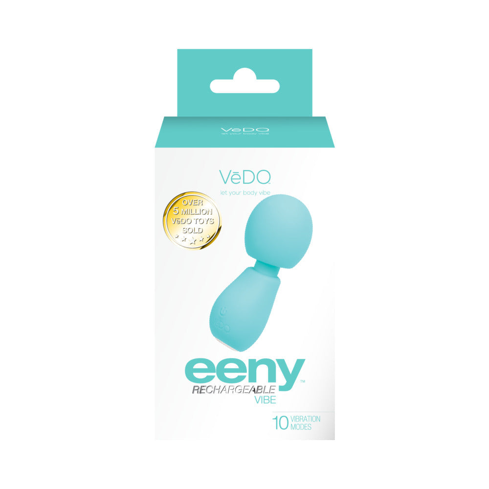 VEDO - EENY RECHARGEABLE EXTRA MINI WAND TURQUOISE