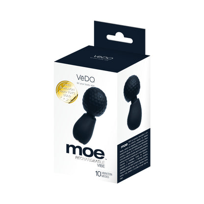 VEDO - MOE RECHARGEABLE EXTRA MINI WAND BLACK