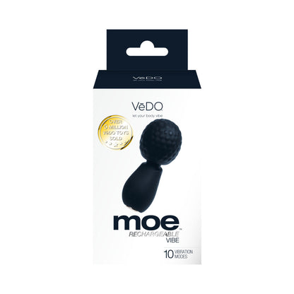 VEDO - MOE RECHARGEABLE EXTRA MINI WAND BLACK