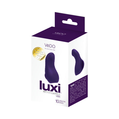 VEDO - LUXI RECHARGEABLE CLITORAL FINGER VIBE PURPLE
