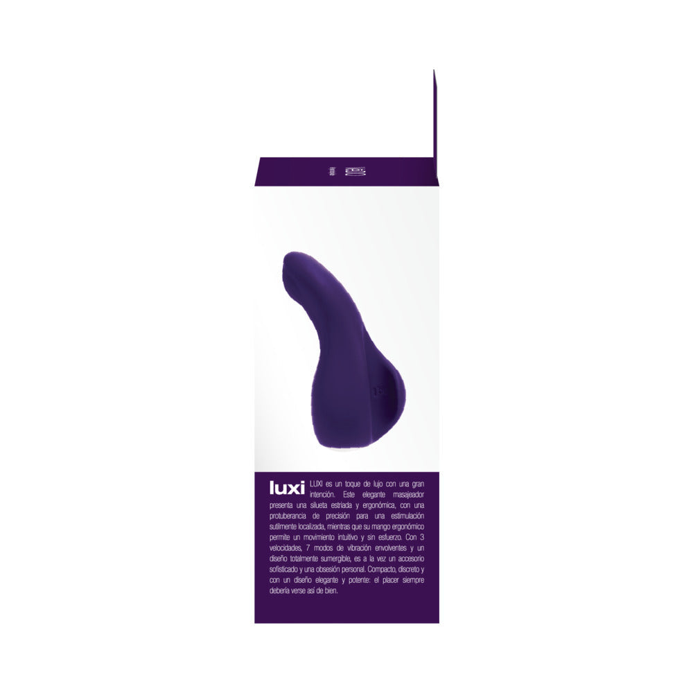 VEDO - LUXI RECHARGEABLE CLITORAL FINGER VIBE PURPLE