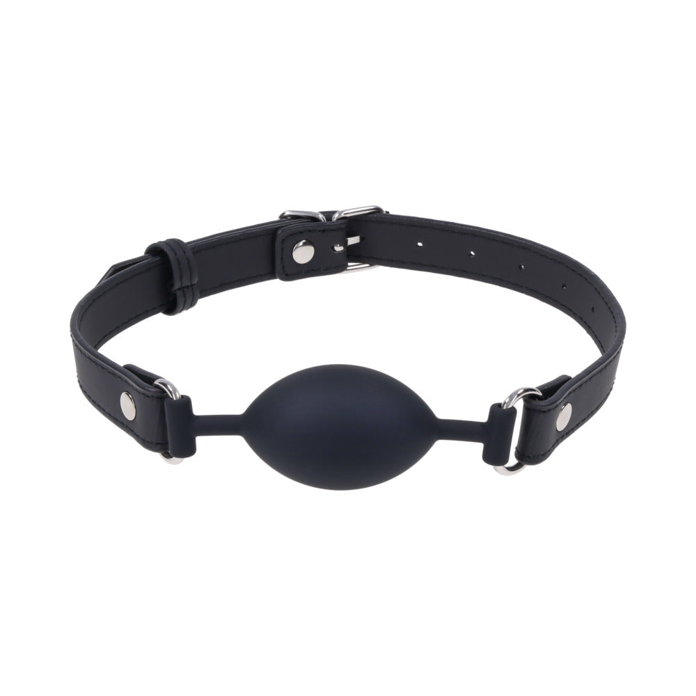 SPORTSHEETS - SIGNATURE MIDNIGHT MUSE OVAL GAG