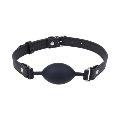 SPORTSHEETS - SIGNATURE MIDNIGHT MUSE OVAL GAG