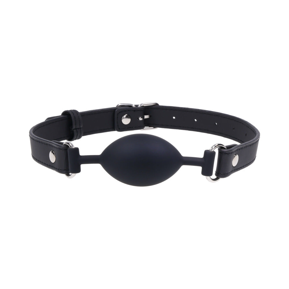 SPORTSHEETS - SIGNATURE MIDNIGHT MUSE OVAL GAG