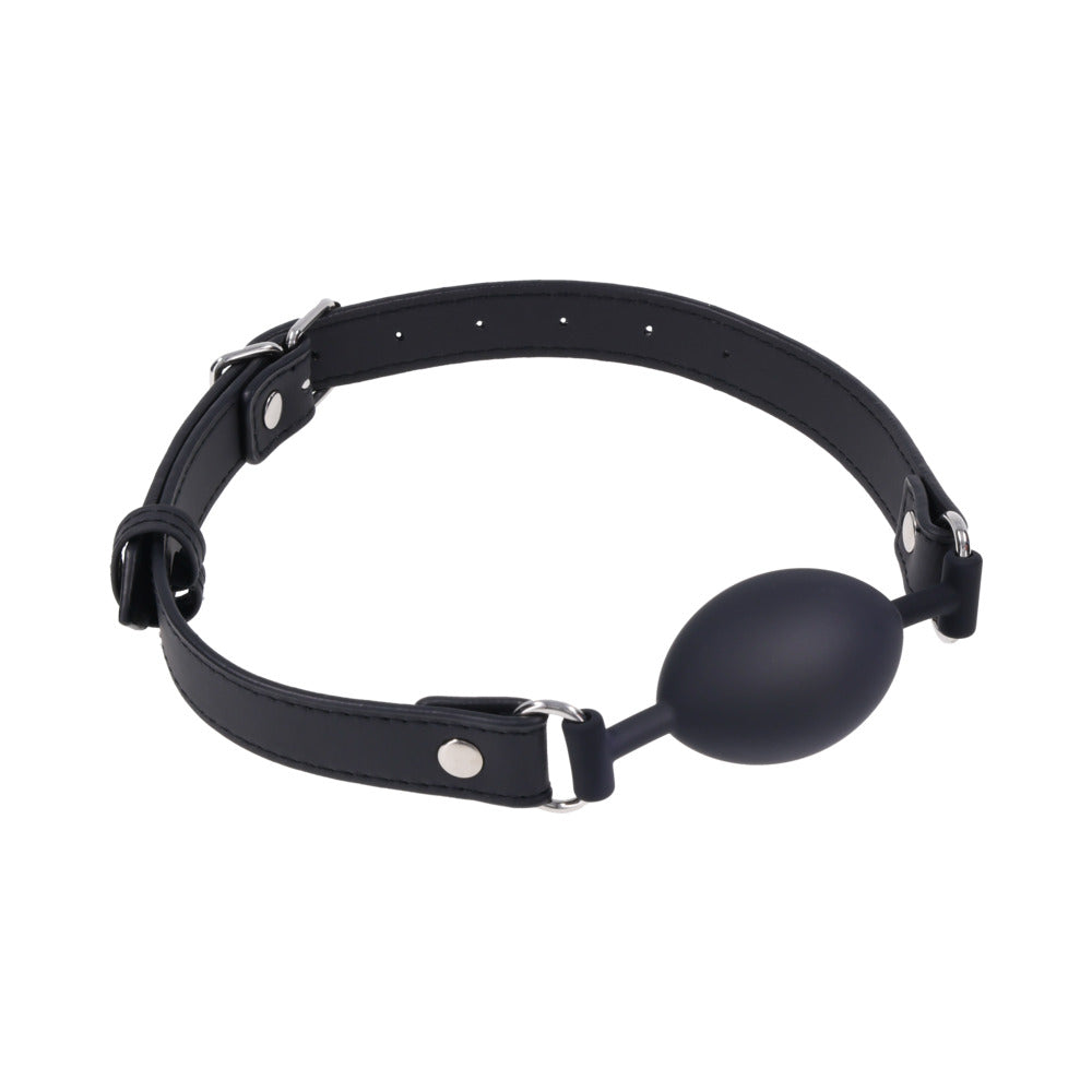 SPORTSHEETS - SIGNATURE MIDNIGHT MUSE OVAL GAG