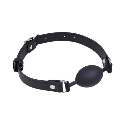 SPORTSHEETS - SIGNATURE MIDNIGHT MUSE OVAL GAG