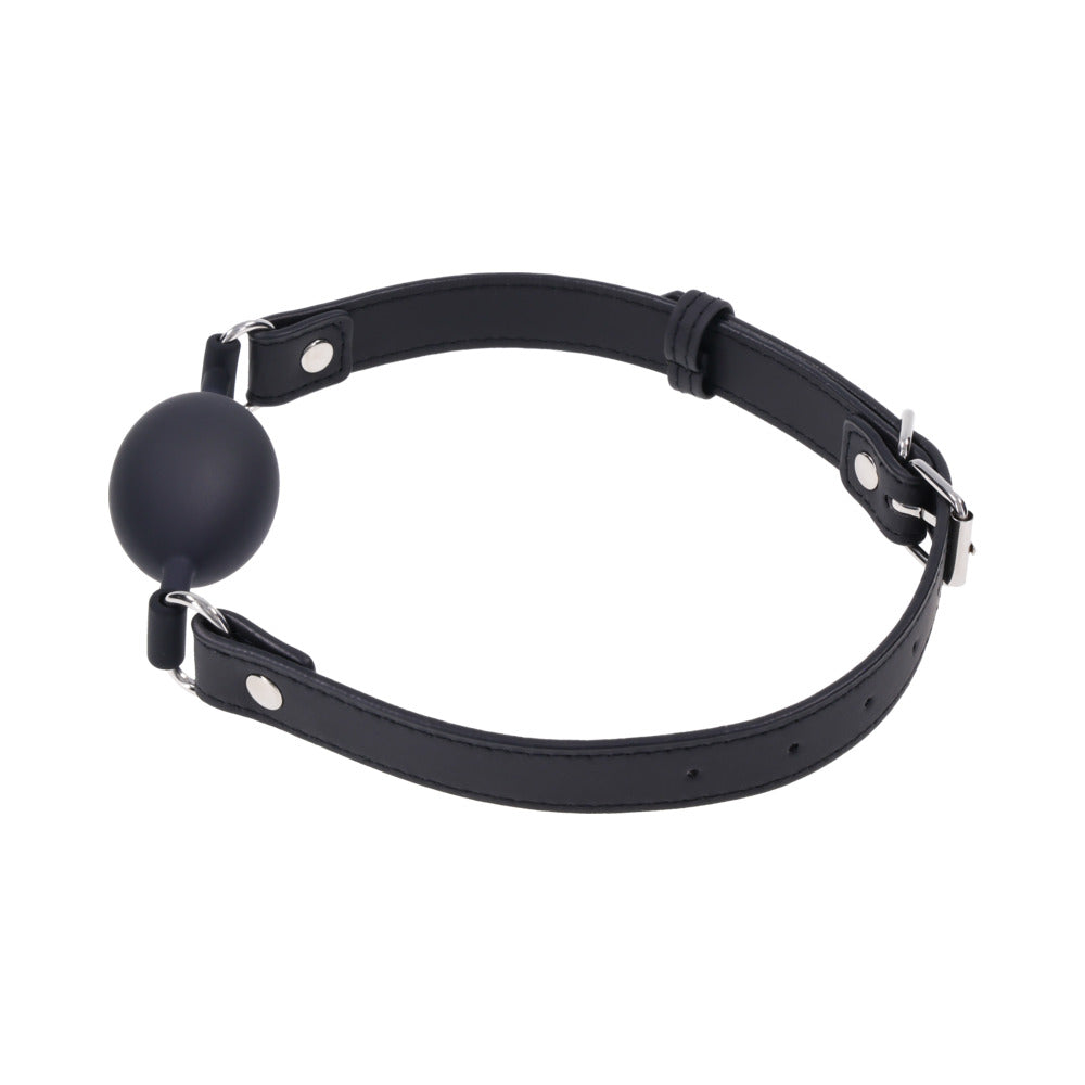 SPORTSHEETS - SIGNATURE MIDNIGHT MUSE OVAL GAG