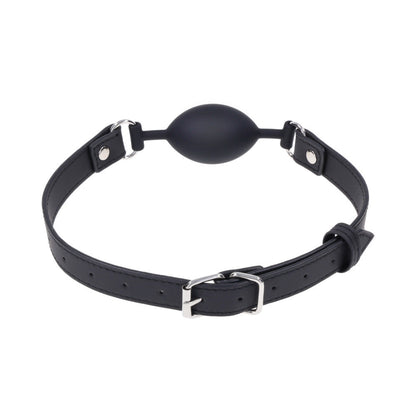 SPORTSHEETS - SIGNATURE MIDNIGHT MUSE OVAL GAG