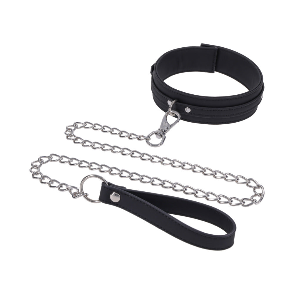 SPORTSHEETS - SIGNATURE MIDNIGHT MUSE COLLAR & LEASH