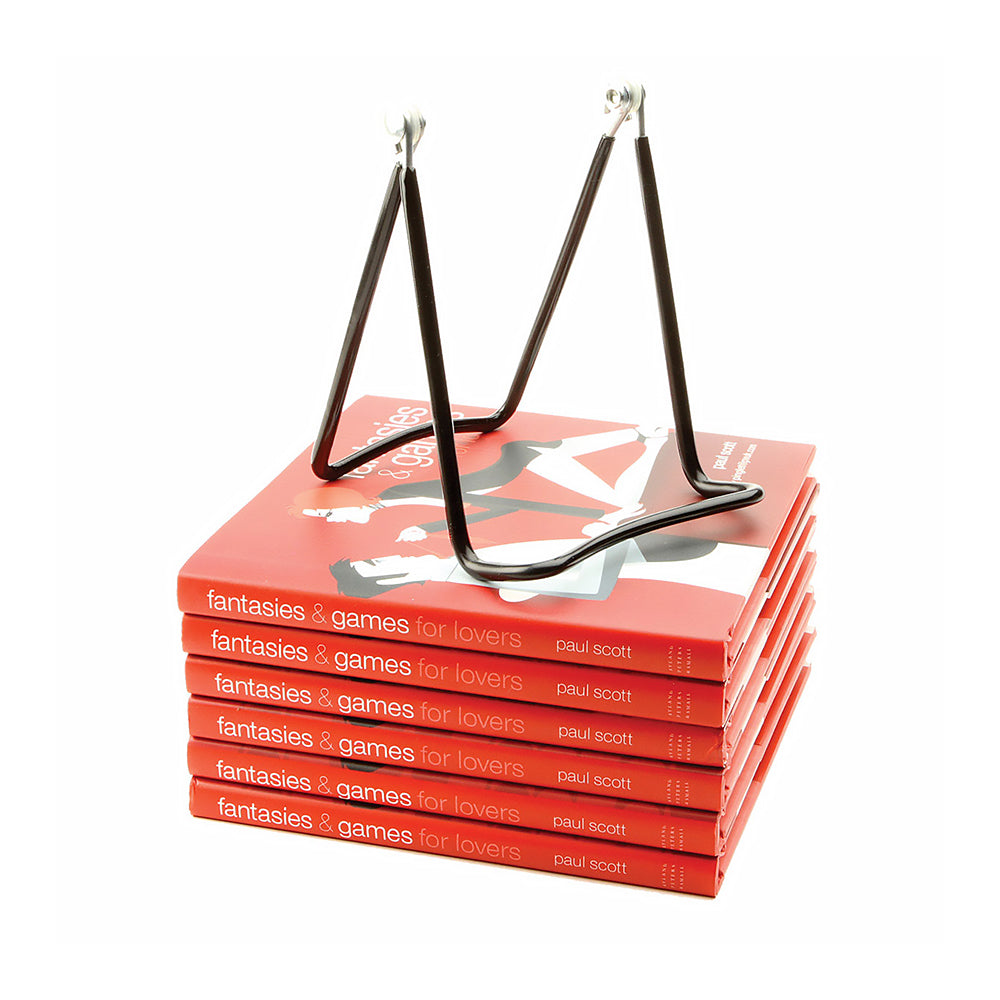 FIXTURE - BOOK EASEL BLACK 2-WIRE LOW