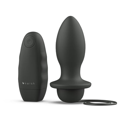 B SWISH - BFILLED CLASSIC UNLEASHED VIBRATING PLUG BLACK