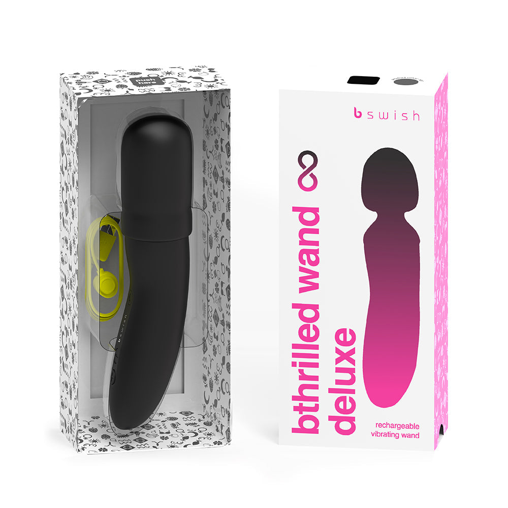 B SWISH BTHRILLED PREMIUM MINI WAND NOIR