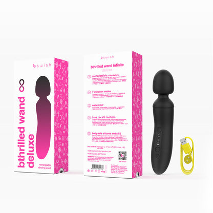 B SWISH BTHRILLED PREMIUM MINI WAND NOIR