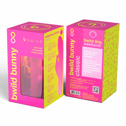 B SWISH BWILD BUNNY INFINITE LIMITED EDITION VIBRATOR SUNSET PINK