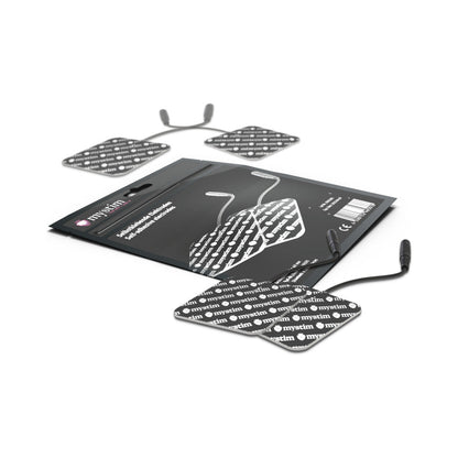 MYSTIM - REPLACEMENT SQUARE ELECTRODE PAD 4-PACK