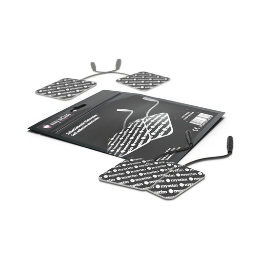 MYSTIM - REPLACEMENT SQUARE ELECTRODE PAD 4-PACK