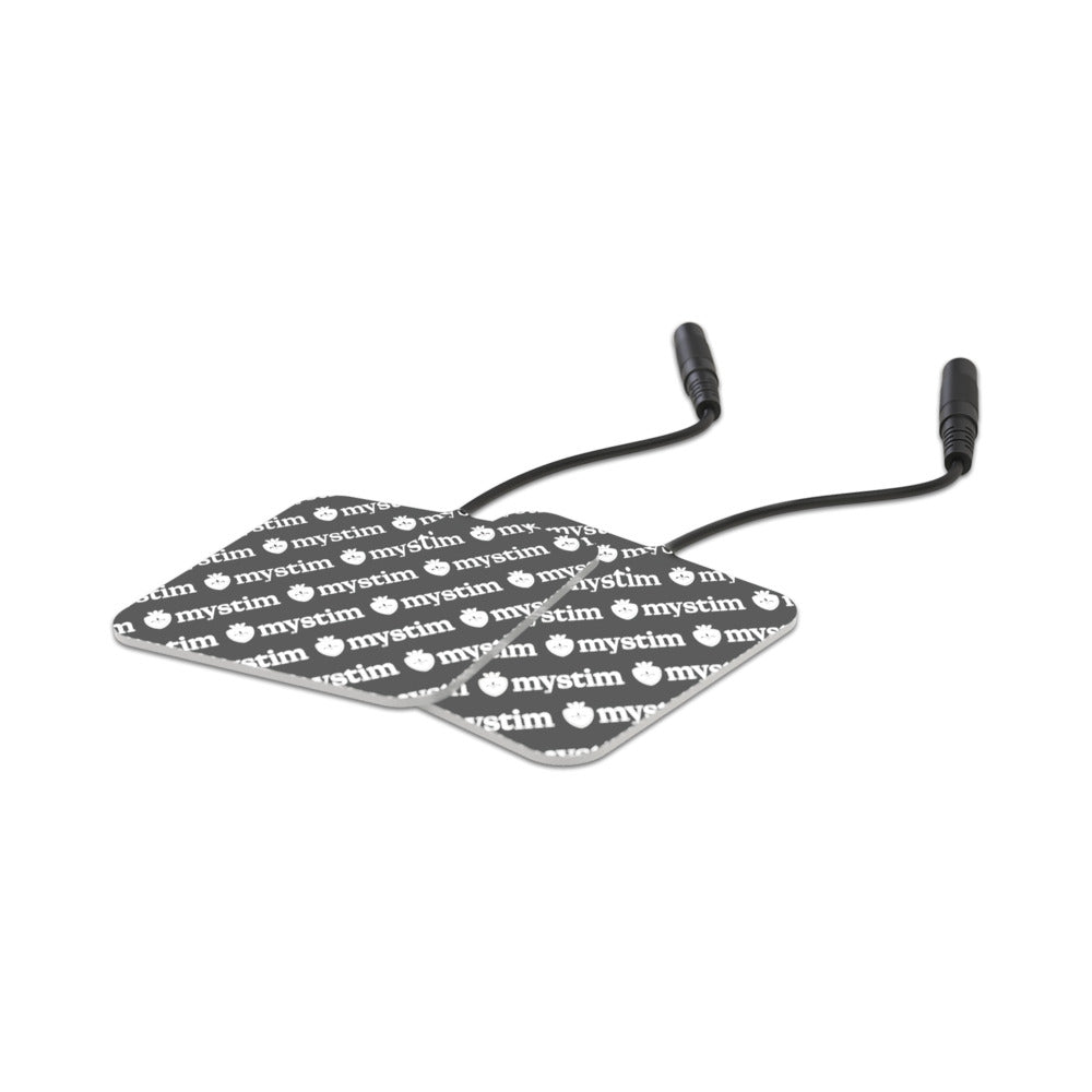 MYSTIM REPLACEMENT SQUARE ELECTRODE PAD 4-PACK