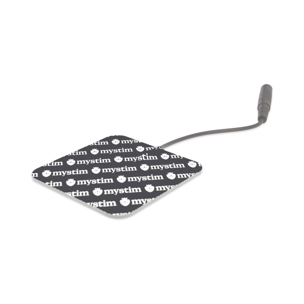 MYSTIM REPLACEMENT SQUARE ELECTRODE PAD 4-PACK