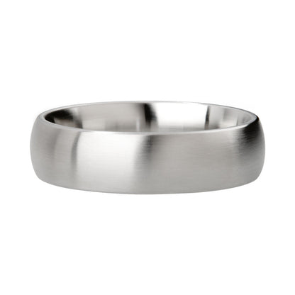 MYSTIM EARL BRUSHED STAINLESS STEEL COCK RING 48MM