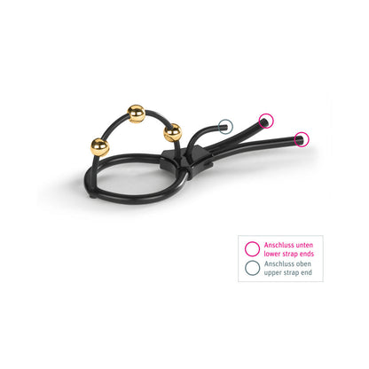 MYSTIM PEARLY PETE CORONA GLANS STRAP