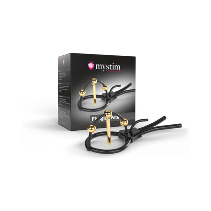 MYSTIM - PLUNGING PETE CORONA GLANS STRAP WITH URETHRAL SOUND