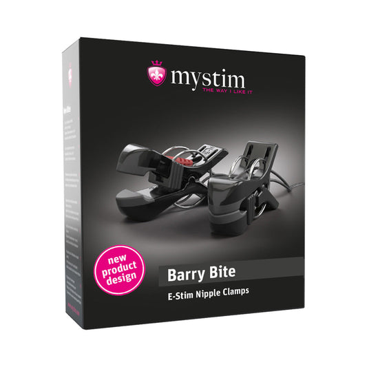 MYSTIM BARRY BITE BI-POLAR E-STIM CLAMPS