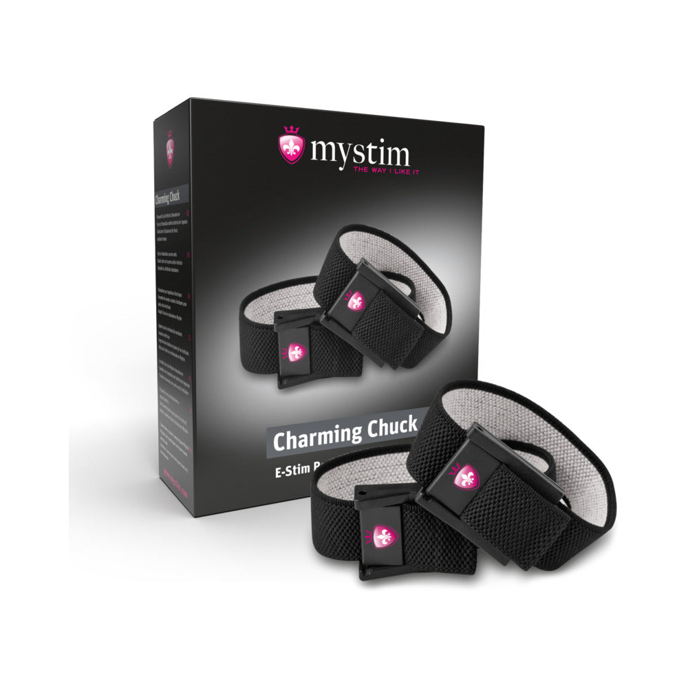 MYSTIM - JUEGO DE 2 CORREAS CHARMING CHUCK CON ADAPTADOR DE 2MM