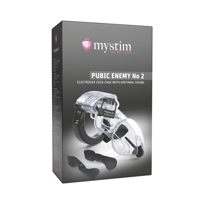 MYSTIM PUBIC ENEMY NO 2 ELECTROSEX COCK CAGE