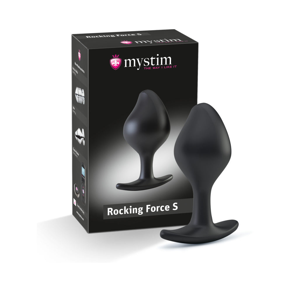 MYSTIM ROCKING FORCE ANAL PLUG SMALL