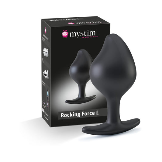 MYSTIM - ROCKING FORCE ANAL PLUG LARGE