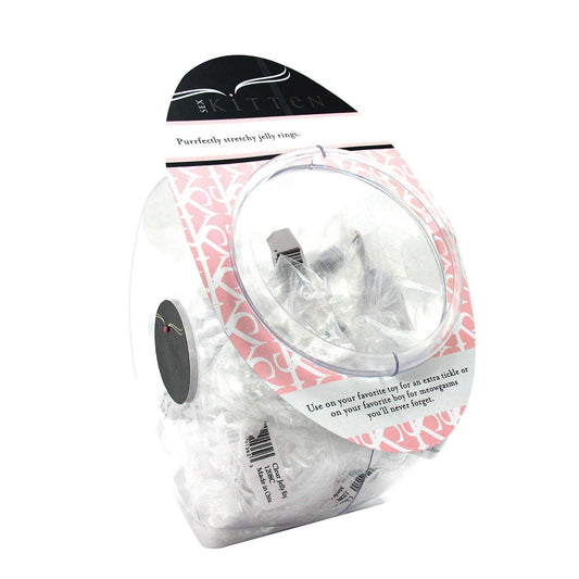 PHS INTERNATIONAL - SEX KITTEN JELLY WHISKERS C-RING 72-PIECE FISHBOWL DISPLAY