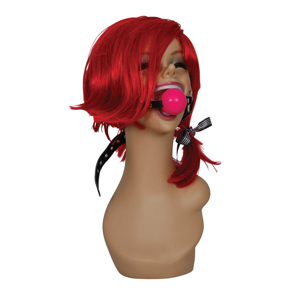 SEX KITTEN SILICONE BALL GAG PINK