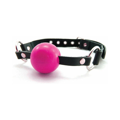 PHS INTERNATIONAL - SEX KITTEN SILICONE BALL GAG PINK