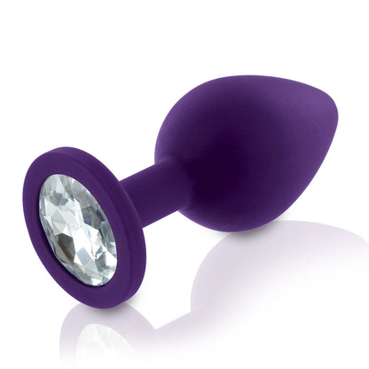 RIANNE S 3-PIECE BOOTY PLUG SET PURPLE