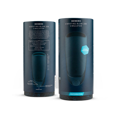 BONERS VIBRATING BLOWJOB MASTURBATOR